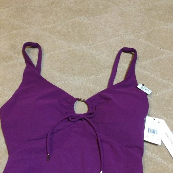 Amoressa NWT Glimmer One-Piece Swimsuit, 6 - Picture 3 of 11